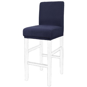 PiccoCasa Pub Counter Stool Cover Chair Seat Cover Stretch Washable Slipcovers Bar Stool Covers - 1 of 4