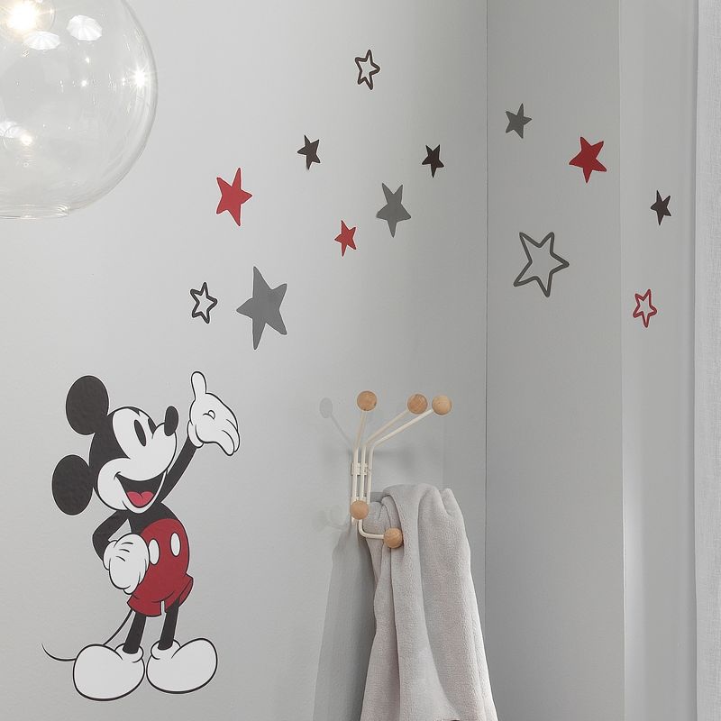Lambs & Ivy Disney Baby Magical Mickey Mouse Wall Decals - Gray/Red, 2 of 4