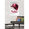 Trends International MLB Philadelphia Phillies - Drip Helmet 22 Framed Wall Poster Prints - 2 of 4