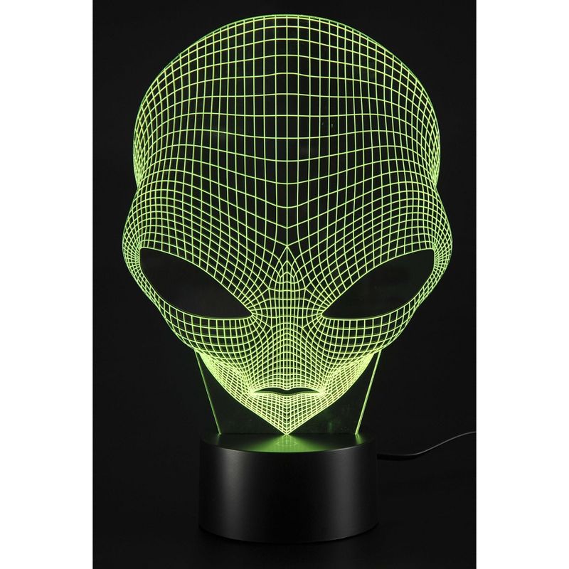 Link 3D Alien Lighting Laser Cut Precision Multi Colored LED Night Light Lamp - Great For Bedrooms, Dorms, Dens, Offices and More!, 5 of 9
