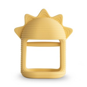 Mushie No-Drop Teether - Sun - 1 of 4