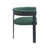 Meridian Furniture,Romeo Boucle Fabric Dining Chair, Set of 2 - 4 of 4