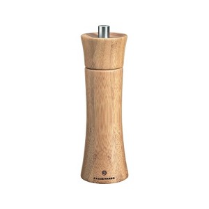Zassenhaus, "Frankfurt" Pepper mill, 2.3" dia. x 7", Bamboo - 1 of 4