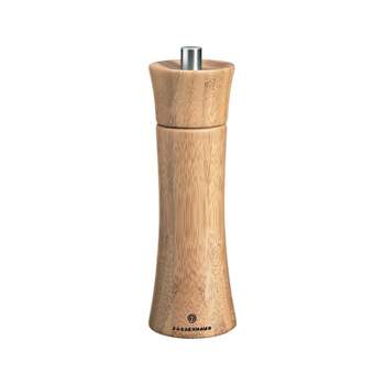 Unique Bargains Wooden Home Kitchen Hand Crank Twist Salt Spice Container Mill  Grinder Shaker Bronze Tone : Target
