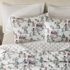 Reversible Winter-Themed Quilt Set with Shams - Great Bay Home - 2 of 4