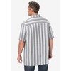 KingSize Men's Big & Tall Gauze Camp Shirt - 3 of 4