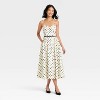 Women's Bow Belt Midi Dress - A New Day™ - 3 of 3