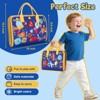 Etokfoks Montessori Busy Book 12 in 1 Toddler Learning Activities Fine Motor Skills Sensory Travel Toy for Kids Ages 2 to 4 1 Piece - 4 of 4