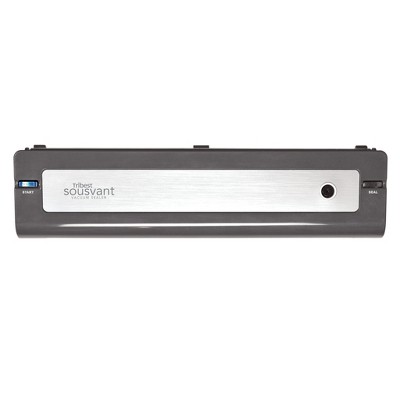 Tribest Sousvant Compact Gray Vacuum Sealer with BPA-Free Bags
