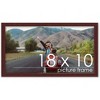PosterPalooza | Classic Modern Brown Picture Frame - UV Acrylic, Backing Board, Hanging Hardware Included - 3 of 4