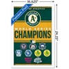 Trends International MLB Oakland Athletics - Champions 23 Framed Wall Poster Prints - 3 of 4