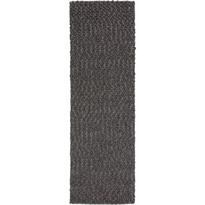Dalyn Gorbea GR1 Charcoal Area Rug - 2'3" x 7'6" Runner