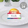 Big Dot of Happiness Holi Hai - Festival of Colors Party Tent Buffet Card - Table Setting Name Place Cards - Set of 24 - image 2 of 4