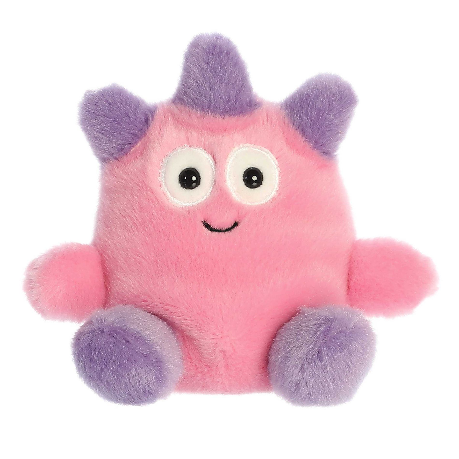 Aurora Mini Pip Monster Palm Pals Adorable Stuffed Animal Pink 5"