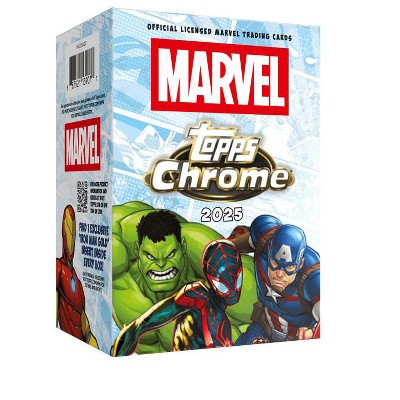 Topps 2025 Marvel Comics Chrome Value Blaster Box - 7 Packs