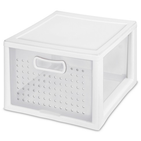 Sterilite Small Deep Modular Drawer White Target