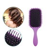 Unique Bargains Paddle Hair Brush Barber Brush Tools for Men and Women Styling Comb for Curly Straight Wavy Hair 1 Pcs - 2 of 4