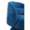 CAVINAS Fabric Swivel Chair, Accent Chair with Hidden 360° Swivel Base, Round Barrel Chair, Armchair for Living Room Bedroom - 2 of 4