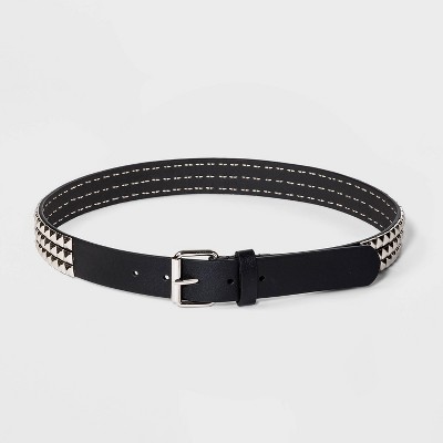 mens spiked belt