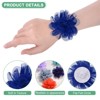 Unique Bargains Mesh Fabric Full Chiffon Flowers for DIY 12 Pcs - 2 of 4