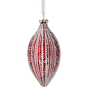 TAG Antique Drop Ornament Tall Red - 1 of 1