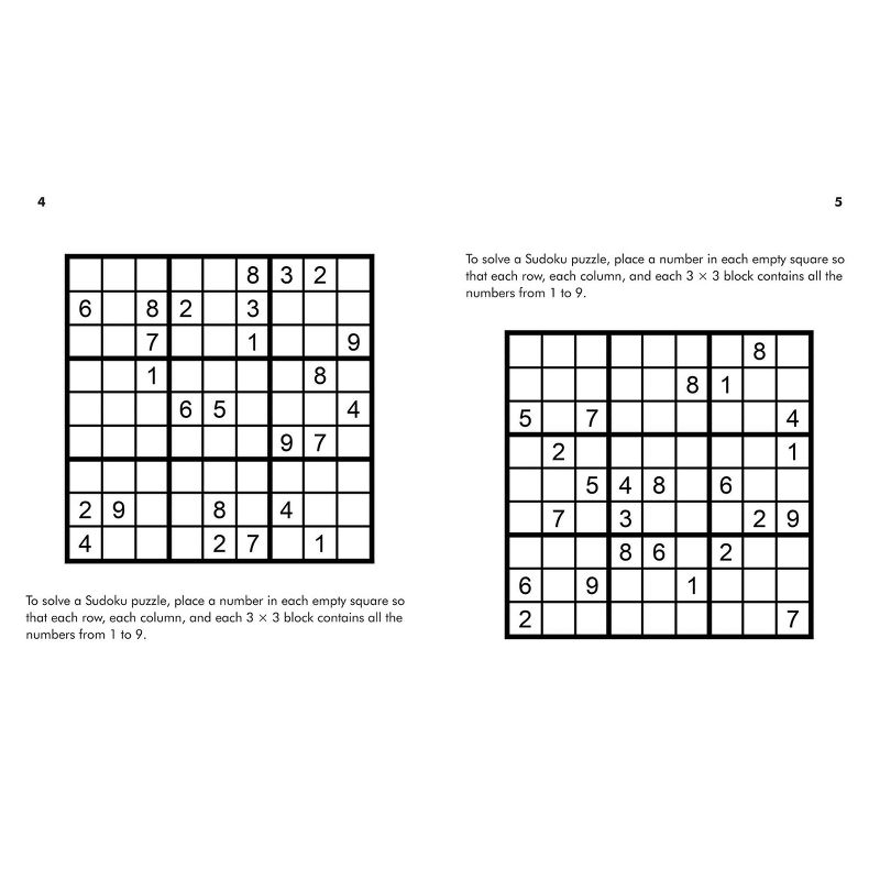 Large Print Sudoku Volume 1 - (Large Print Puzzle Books) by  Editors of Thunder Bay Press (Paperback), 3 of 4