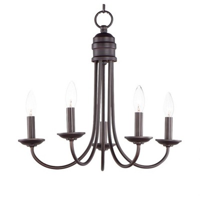 Maxim Lighting Logan 5 - Light Chandelier in  Oil Rubbed Bronze