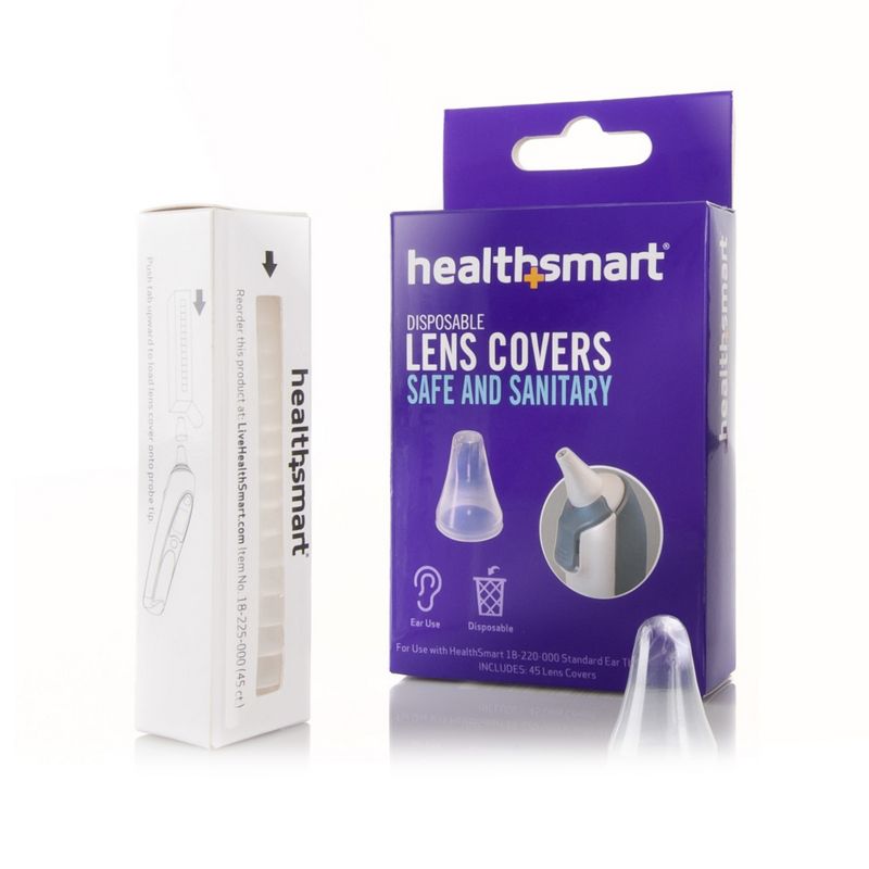 HealthSmart Tympanic Thermometer Probe Cover for For use with HealthSmart Standard Digital Ear Thermometer 45 per Box, 2 of 4