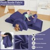 11pcs Modular Kids Play Couch, Children Sectional Sofa Floor Toddler Couch for Kids Creative Play - 2 of 4