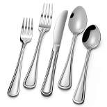 20-Pc Flatware Set – 18/10 Stainless-Steel Heavy-Duty Flatware Set for 4 with Polished Finish - HomeItUsa