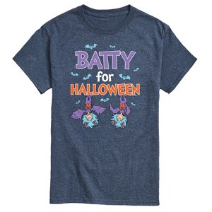 Men's - Dr. Seuss - Batty For Halloween Thing 1 and Thing 2 Short Sleeve Graphic T-Shirt - 1 of 4