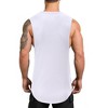3 Pack Mens Muscle Tank Tops Quick Dry Sleeveless Cut Off Shirts Bodybuilding Gym Workout Shirt - 3 of 4