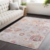 Hauteloom Jetson Floral Rug with Fringes - 2 of 4