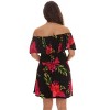 Riviera Sun Womens Floral Printed Off-Shoulder Rayon Crepe Printed Sundress for Women - 3 of 3