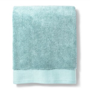 Reserve Solid Bath Towel Dusty Blue - Fieldcrest , Adult Unisex