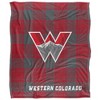 Western Colorado University Campus Plaid Spirit Silky Touch Super Soft Throw Blanket 50x60 - 2 of 4