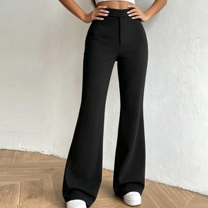 target ladies dress pants Women's & Slacks Made of polyester crepe fabric Womens High Rise Full Length