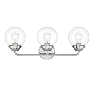 Designers Fountain Knoll 3 - Light Vanity in  Chrome