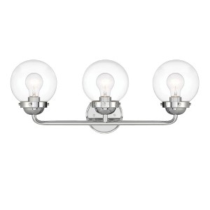 Designers Fountain Knoll 3 - Light Vanity in  Chrome - 1 of 1