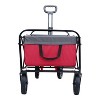 CAVINAS Folding Wagon Cart, Heavy Duty Utility Garden Cart with Wheels, Outdoor Wagon for Camping, Shopping - 4 of 4