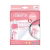 Dr. Brown's Natural Flow Anti-Colic Baby Bottle - Pink - 4oz/3pk - image 2 of 4