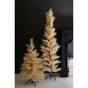 Kalalou Faux Pampas Grass Christmas Tree – Farmhouse-Style Small Holiday Accent - 4 of 4