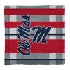 NCAA Ole Miss Rebels Heathered Stripe Queen Bedding Set in a Bag - 3pc - 2 of 3