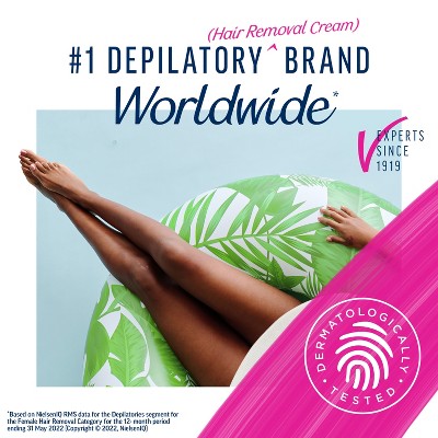 Veet Aloe Vera Legs & Body Hair Remover Gel Cream - 13.5 fl oz, 3 of 11