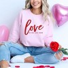 Simply Sage Market Women's Graphic Sweatshirt Love Is All You Need - 2 of 4