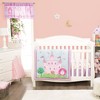 Everyday Kids Princess Window Valance – 60x15" Pink and Purple Curtain for Baby, Toddler, and Girls’ Room Nursery or Bedroom Décor - 2 of 4