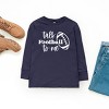 The Juniper Shop Talk Football To Me Ball Youth Long Sleeve Tee - 3 of 4
