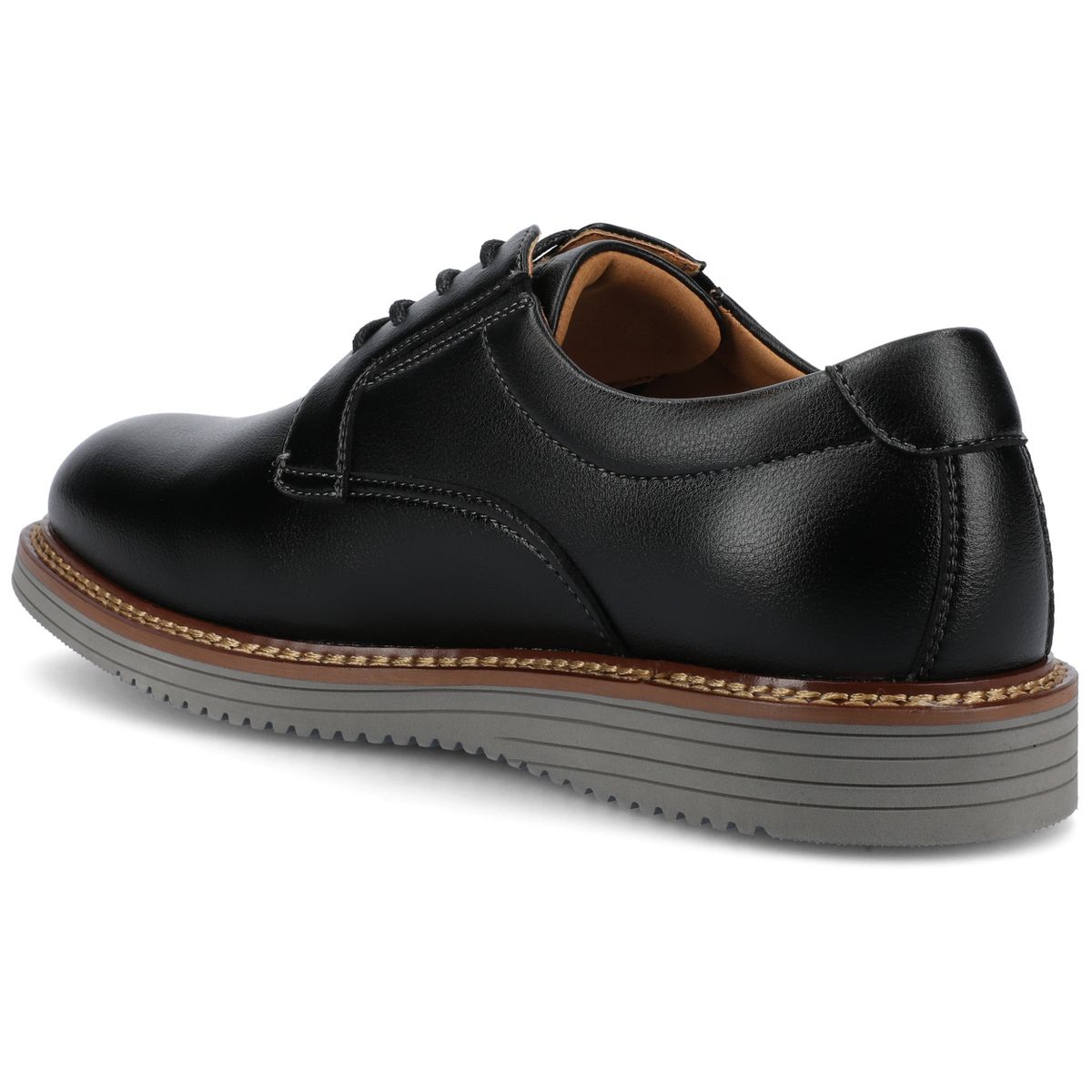 Vance Mens Killian Medium and Wide Width Plain Toe Casual Hybrid Dress Shoe - thumbnail 7