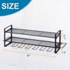 Unique Bargains Wall Mounted 3-Layer Hand Power Tool Storage Rack - 2 of 4