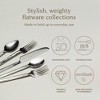 over&back 20pc Stainless Steel Hand-Forged Flatware Set - 3 of 4